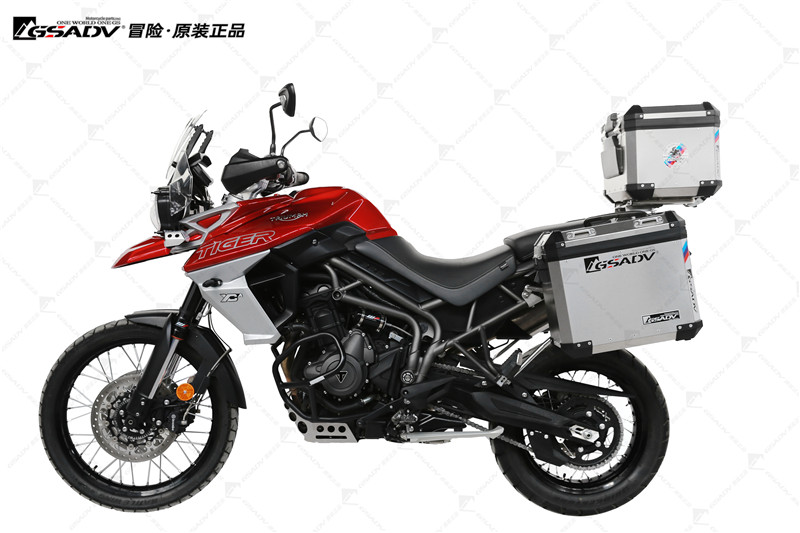 GSADV适用凯旋虎Tiger800/Tiger1200XC改装边箱三箱尾箱铝合金