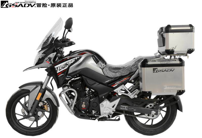 适用本田猛鸷CB190X铝合金边箱后尾箱边箱架尾箱架 冒险边箱