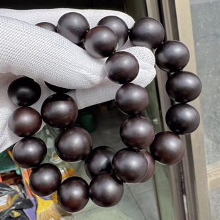 陕西秦岭野生雷击枣木纯雷心手串念珠佛珠108长串活树取材树雷心