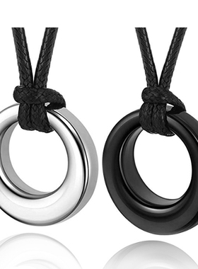 钛钢动物骨灰盒吊坠不掉色防过敏