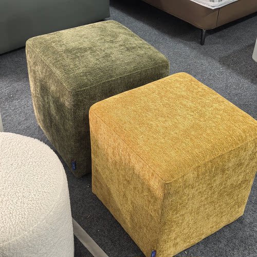 北欧轻奢创意方凳客厅沙发凳