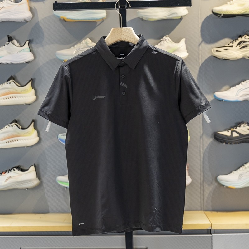 李宁短袖POLO衫男子2026春季新款健身系列速干凉爽运动T恤APLW159,运动服/休闲服装,运动T恤,淘宝优惠券,粉丝福利购,淘宝优惠卷