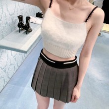 软糯貂绒珠片背心女春季2023新款打底吊带上衣Wuuus【小奶兔】