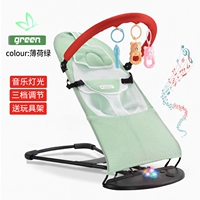 Зеленая двухэтажная красная игрушка с музыкой