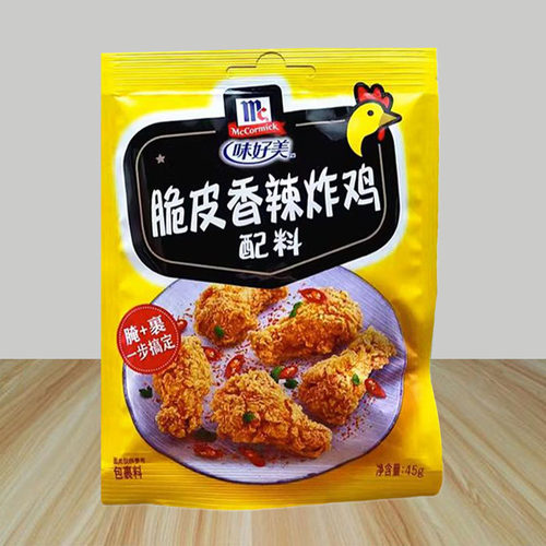 味好美脆皮香辣炸鸡配料45g鸡翅