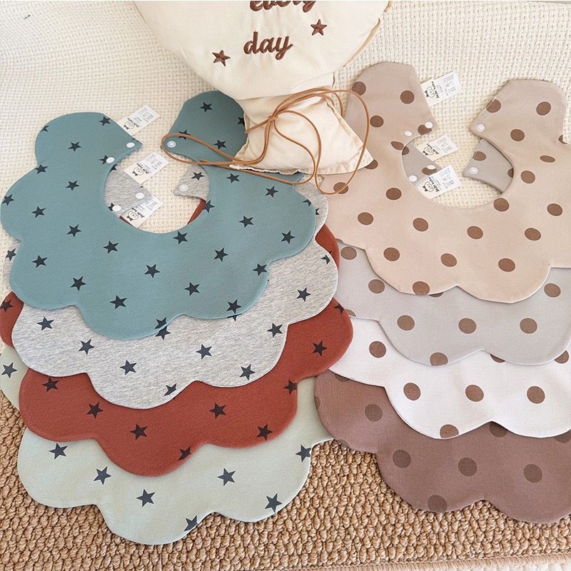 ins斑比围嘴韩版新款宝宝围嘴婴儿口水巾百搭双面口水兜围兜0-2岁,婴童用品,小围嘴,淘宝优惠券,粉丝福利购,淘宝优惠卷