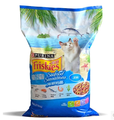 宠物/喜跃猫粮/喜悦海洋鱼海鲜拾趣成年猫10kg美毛 20斤装