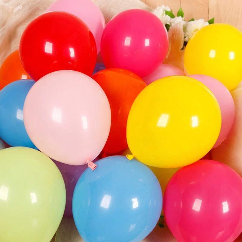 加厚马卡龙气球生日毕业装饰