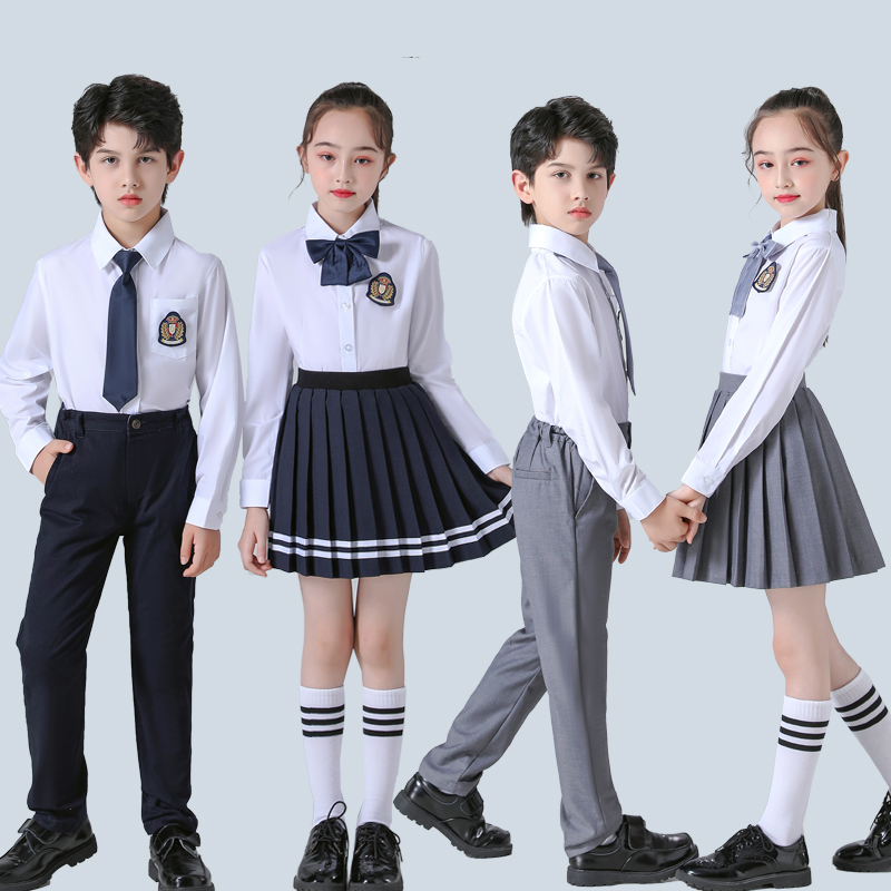 中小学生大合唱表演服歌咏比赛毕业校服幼儿园班服儿童诗朗诵演出