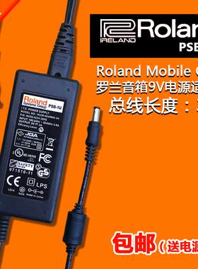 Roland PSB-1U罗兰BOSS GT10 GT100合成综合效果器电源线适配器头