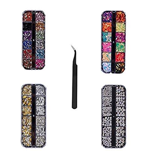 Nail Kit Nail Art, 4100 Pieces 4 Boxes Nail Art Rhinestones在类目 润滑/胶粘/试剂/实验室耗材, 实验室器材, 其他实验器材中 - 来自Buy2taobao.com提供专业的淘宝代购服务