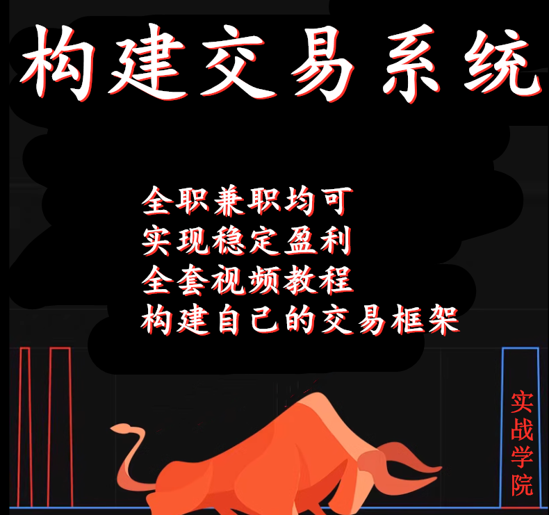构建股票交易系统视频短线交易教程课程炒股入门到精通股票分析
