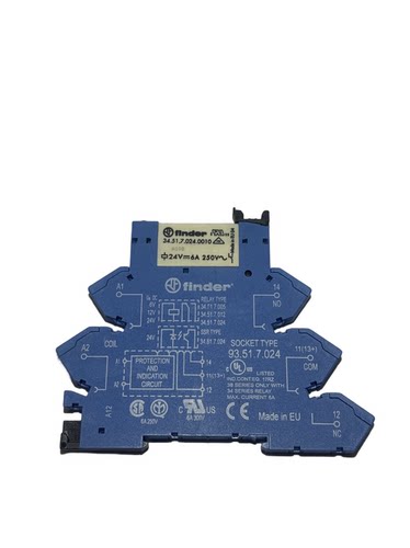 卡簧式接线93.51.7.024.0010 24V底座93.51.7.024薄片继电器芬德