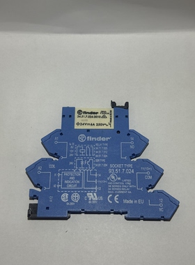 卡簧式接线93.51.7.024.0010 24V底座93.51.7.024薄片继电器芬德