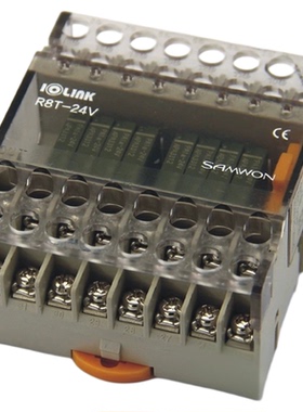 三元继电器模组8点输出模块；R8T-YC R8T-24V,DC24v