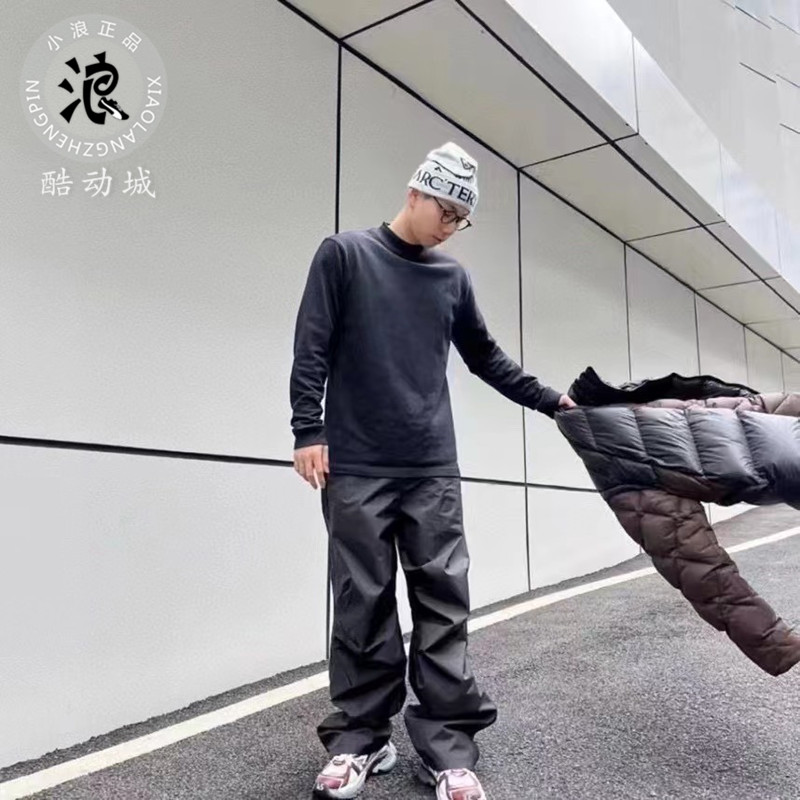Nike/耐克 男子圆领小勾针织运动休闲薄打底衫T恤 DX5869 DO7391