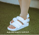 男女情侣运动凉鞋 adidas BB5097 BB5096 三叶草魔术贴沙滩凉鞋