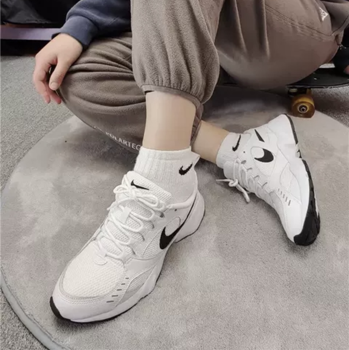 Nike耐克Air Heights男子复古休闲透气老爹鞋跑步鞋FQ6857 AT4522 运动鞋new 运动休闲鞋 原图主图