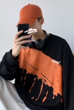 新款秋冬新款圆领卫衣T恤港风大码韩版外套XZ1415-2#W5543#，男装卫衣，星座301D-4(原星座1004-4）