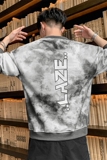 秋季新款大码时尚港风外套T恤卫衣圆领男女款XZ1415-2#W5531#，男装卫衣，星座301D-4(原星座1004-4）