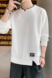 秋冬新款时尚圆领卫衣T恤港风大码修身男女款XZ1415-2#W5516#，男装卫衣，星座301D-4(原星座1004-4）