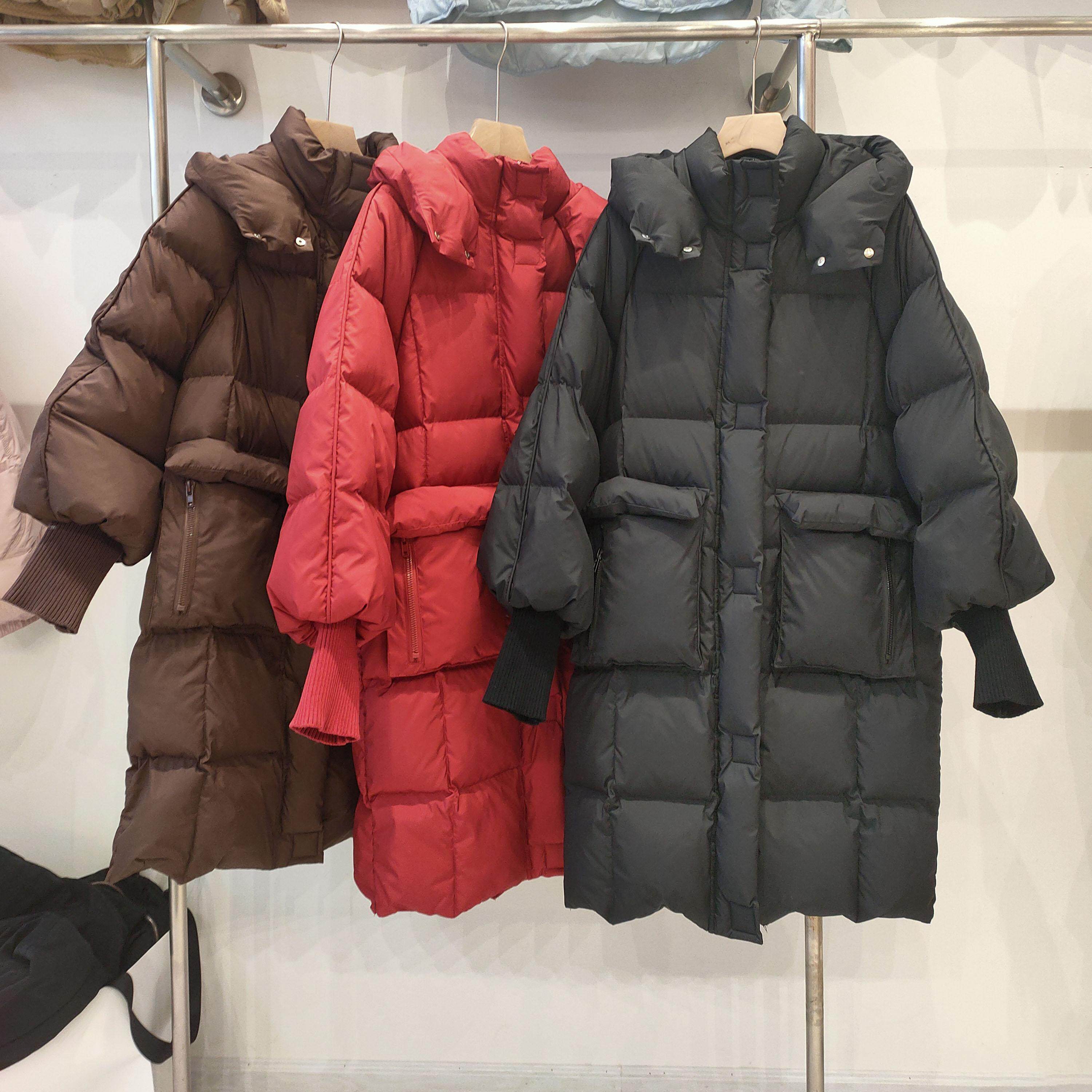 长款羽绒服女过膝加厚2025新款冬东北超厚韩版宽松极寒白鸭绒外套