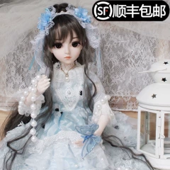 60cm Pui Ling cô gái tinh tế đơn chúa Barbie Giấc mơ Gift Set lớn phiên bản sống của búp bê đồ chơi