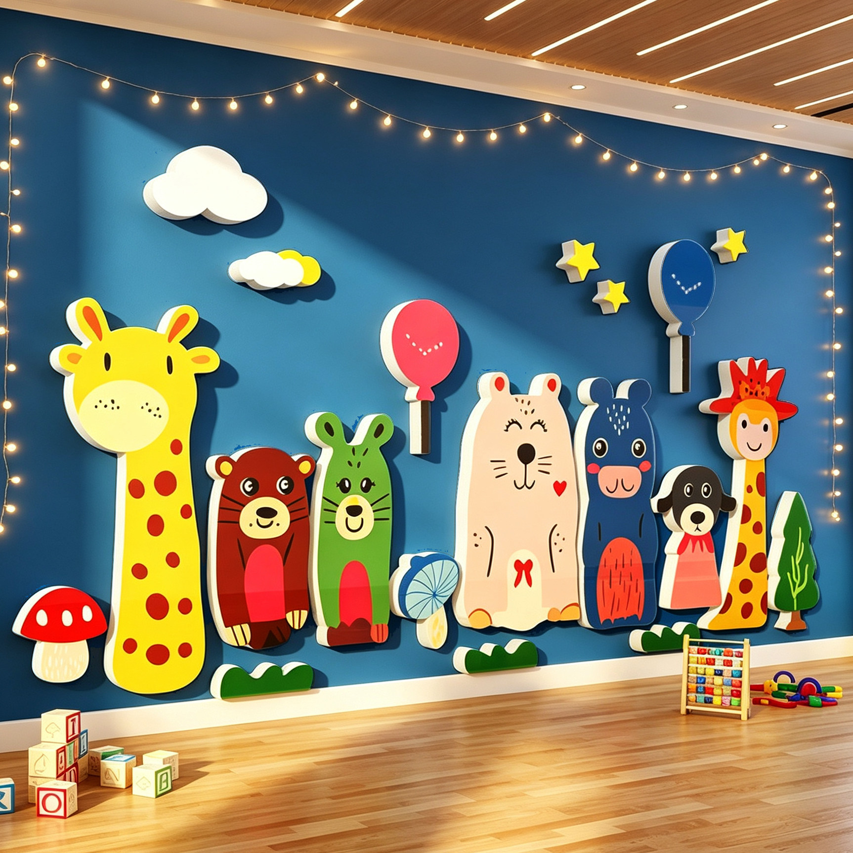 幼儿园环创主题墙成品