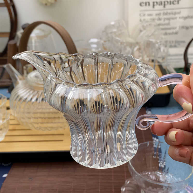 仙女茶具系列主人杯高硼硅玻璃