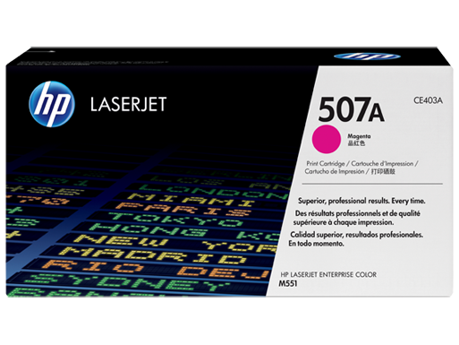 HP/惠普 507A CE403A红色硒鼓 (Enterprise 500 color M551dn)