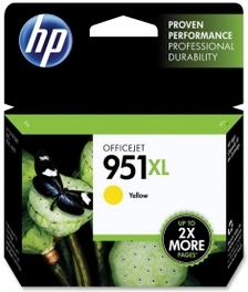 原装惠普HP 951XLY CN048 (Pro 8100 8600 plus) 黄色大墨盒