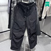 秋季 男3046392 新品 松紧腰宽松休闲长裤 柜549 伞裤 男装 阔腿裤 800