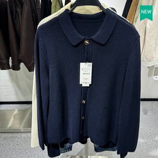 男装 棉质美式 休闲直筒开衫 柜429 外套920296 新款 针织衫 422 秋季