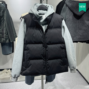 秋冬新品 棉服背心棉马甲0029440 男装 直筒立领无袖 800 修身 柜399