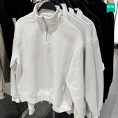 秋季 6462333 新品 半高领长袖 柜299 简约套头衫 男装 卫衣男士 819