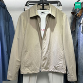 春秋季 新品 男装 柜529 沙色轻质科技面料长袖 夹克外套7380380