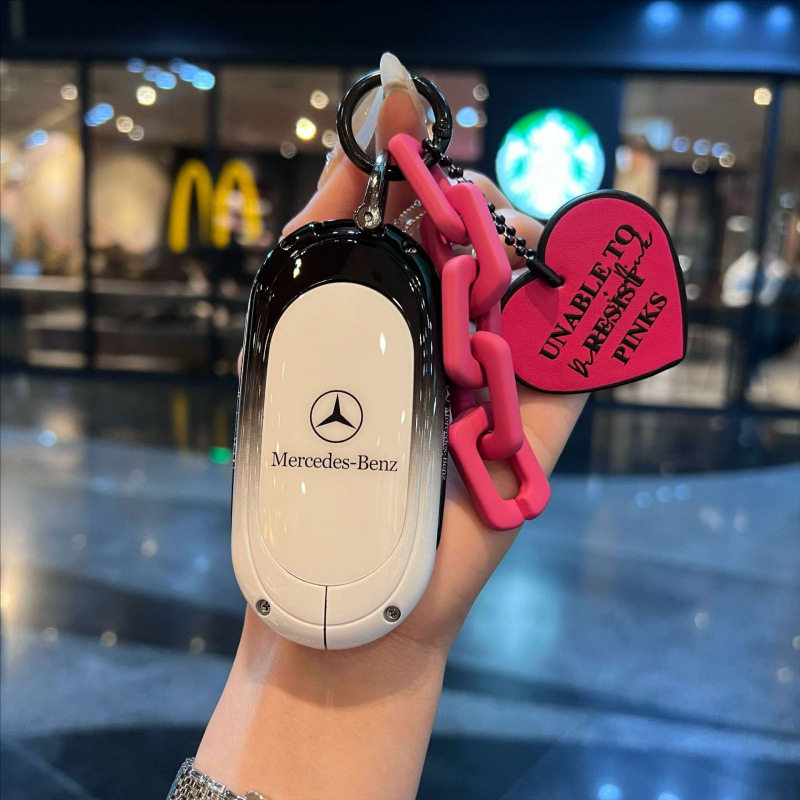 适用奔驰GLC260L钥匙套EQE新C级S/E级E300壳GLE扣GAL200汽车包GLS