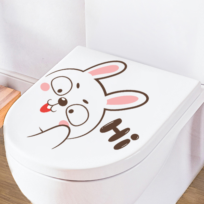 马桶贴纸网红搞笑装饰翻新遮丑