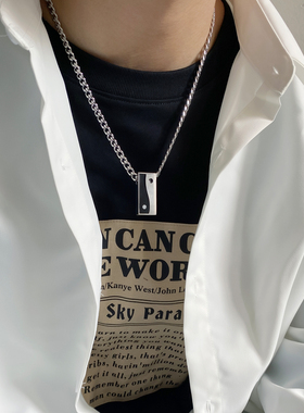 CARMEN钛钢古巴链男女百搭个性