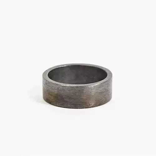 European and American Trendy Retro Rings for Men and Women, Titanium Steel Rusted Iron Rings, Personalized Single Index Finger Tail Rings, Hip-Hop Couple Jewelry