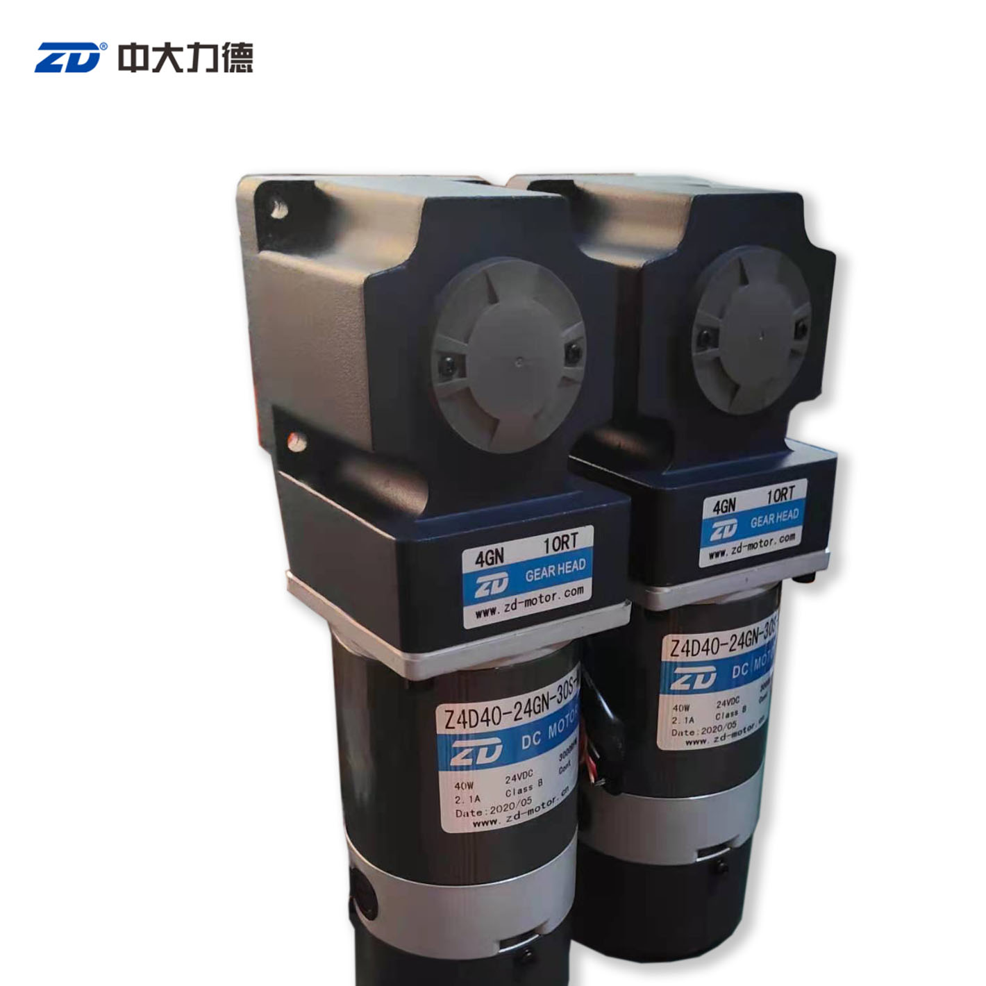 ZD中大40W24V3000S转直流刹车电机马达Z4D40-24GN-30S-M/4GN10RT