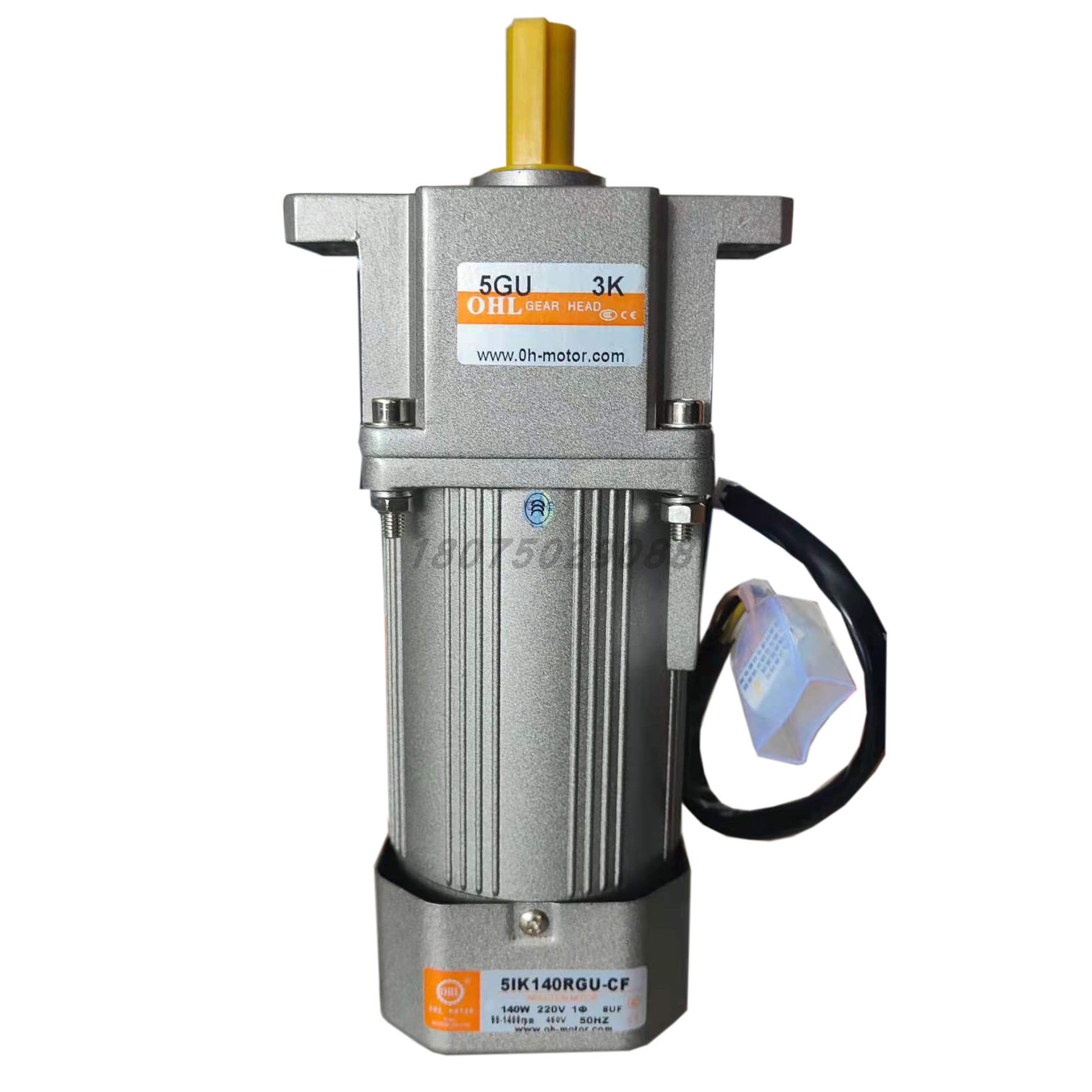 OHL微型交流减速电机140W调速电机马达5IK140RGU-CF/5GU3K 220V