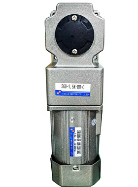 120W调速两级减速电机2800转5IK120RGU-DF/5GU-7.5K-RH-C中空直角