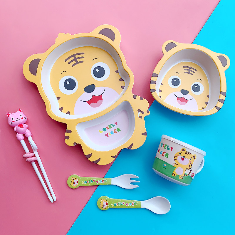 虎年小老虎儿童餐具辅食碗送礼品