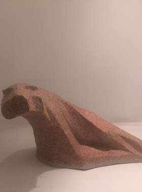 景德镇大师老虎生肖真品雕塑瓷