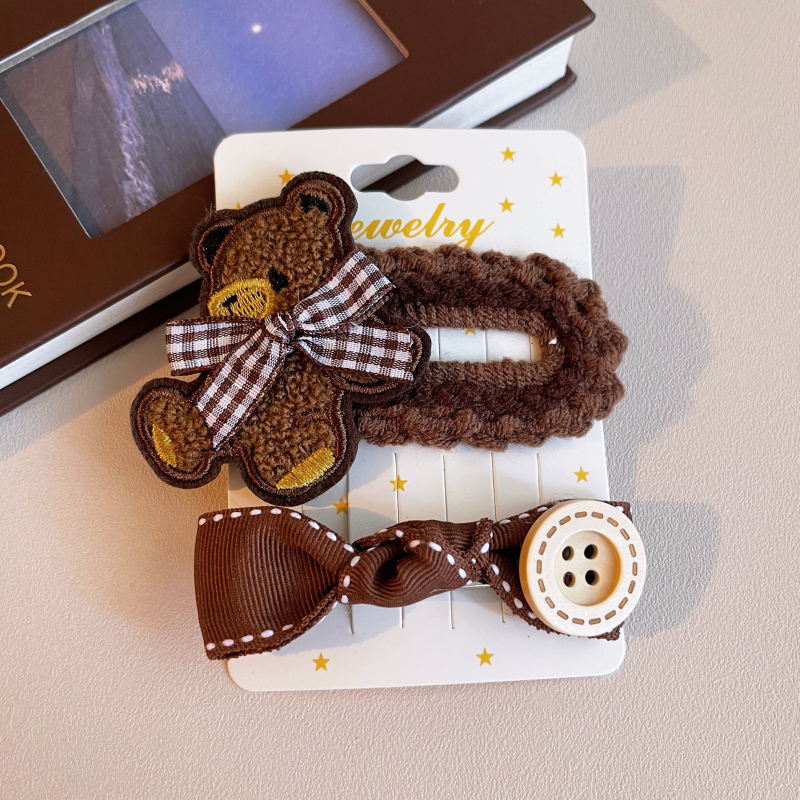 本守造发夹涤纶可爱原创