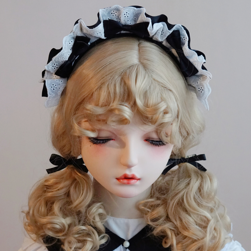 本守造发箍涤纶lolita原创