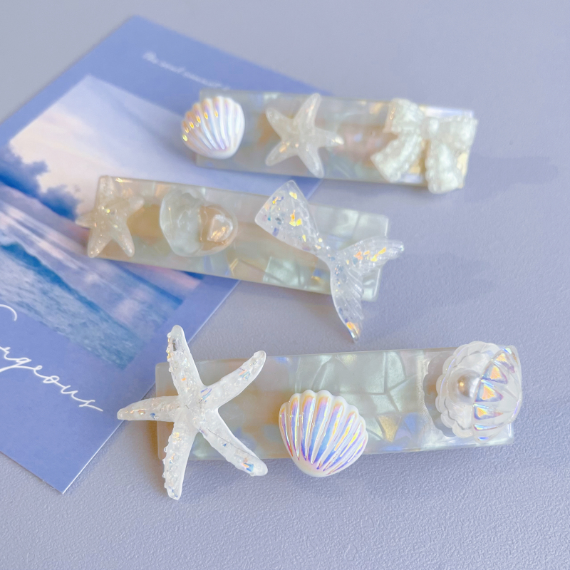 本守造发夹海星原创手工原创