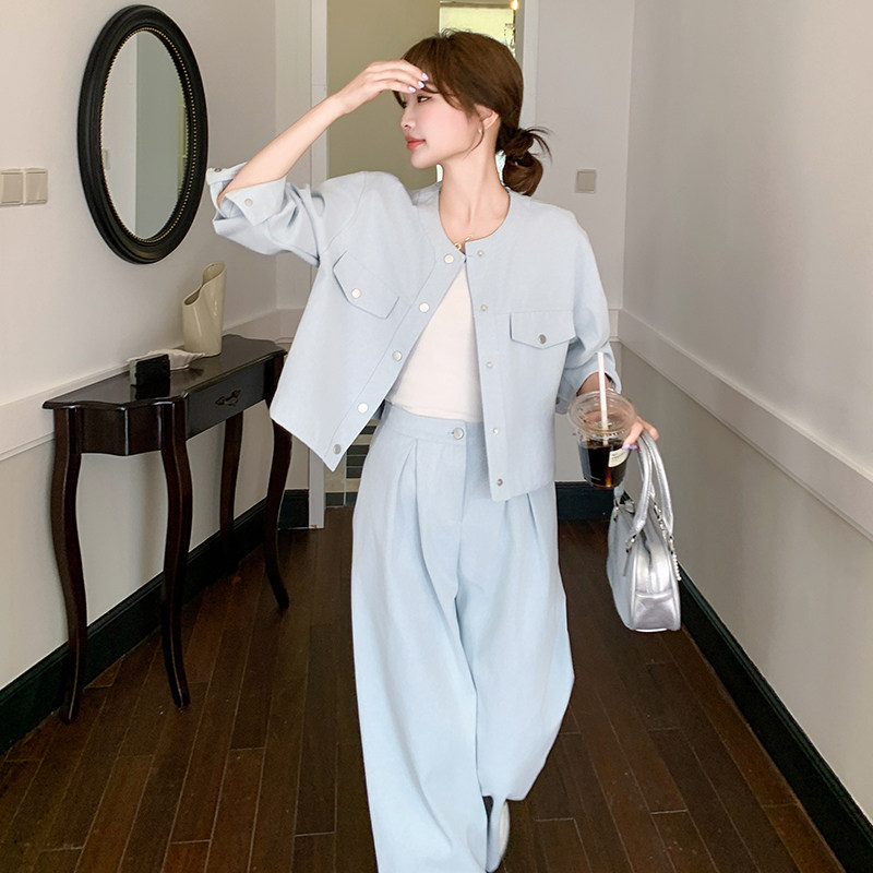 新款牛仔套装9027-P175-K258,女装套装/套裙,2C193