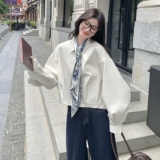 大货春季新款夹克小外套送丝巾2505-P155-K228，女装短外套，2C193